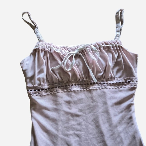 Elegant Light Pink Sleeveless Dress - Picture 2 of 6